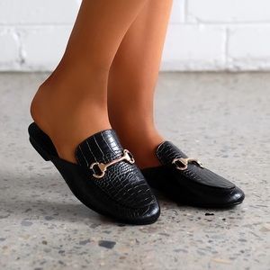Billini | OLIVIA - BLACK CROCS | flats Size 7